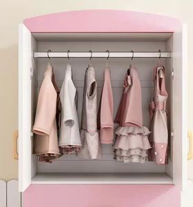 Neuer Kinderschrank, Moderner Kleiderschrank mit Schiebetüren, Schlafzimmermöbel zur Aufbewahrung - Product Image 5
