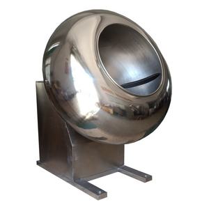 Amandelnoten Pinda Noten Suiker Coating Machine Zoetwaren Gummy Candy Coating Polijstpan Machine - Product Image 2