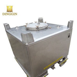 China SS304 SS316L Stainless Steel IBC Tote tank <strong>Container</strong> 1000L 1500L Liter for <strong>Petrol</strong> - Product Image 3