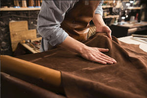 맞춤 디자이너 패션 클래식 디자인 수제 벨트 브라운 핀 버클 럭셔리 천연 가죽 벨트 남성용 - Product Image 6