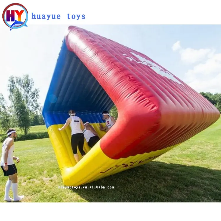 Outdoor air tight Interactive sport game Inflatable Flip It for sale