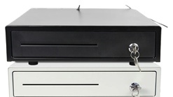POS Tiroir-Caisse avec Amovible Plateau à Pièces Disponibles en Noir Gris Blanc Couleur pour trésorerie pièce gestion HD-400 - Product Image 2