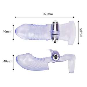 Vibrateur manchette pour doigt chaud, stimulateur clitoridien et point G, jouet sexuel pour femmes, orgasme lesbien, produits pour adultes - Product Image 4