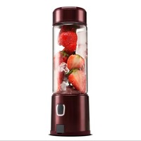 Mixeur Portable en Verre pour Fruits, Tasse à Jus Électrique Domestique, Mini-Mixeur de Voyage Rechargeable de Luxe 450ml