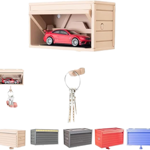Fantasy Garage Key Holder Plastic Modern Wall-Mounted <b>Storage</b> Box Entryway Front Door Hallway Office <b>Kitchen</b> <b>Storage</b> Keys Hanger - Product Image 1