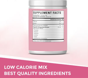 La poudre de peptides multi-collagène de marque privée améliore la peau, les cheveux et les ongles Supplément de collagène bovin hydrolysé - Product Image 2