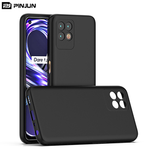 Nouvelle conception <span class=keywords><strong>2022</strong></span> Étui de téléphone portable en silicone Coque arrière protectrice Caméra Couleur unie Coque souple en TPU protectrice pour <span class=keywords><strong>Realme</strong></span> 8i - Product Image 3