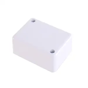 ELMAK PVC Or PC Material Small Junction Box With Three connector And Screw White Type