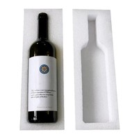 Inserts en mousse de polyuréthane YuanYuan EPE PU EVA pour bouteilles de vin, emballage pour verres à vin, boîtes d'échantillons avec découpes
