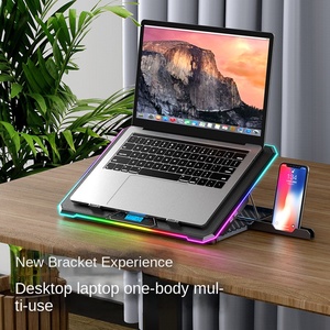 Support de refroidissement RGB pour ordinateur portable Core Ice Zun Cross-border New K15 en ABS, 415x298x15mm - Product Image 2