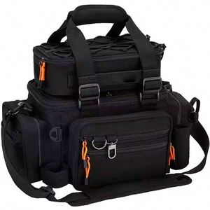 Sac à dos de pêche imperméable personnalisable avec échantillon gratuit, sac à outils de pêche multi-poches, sac à cannes à pêche et moulinets - Product Image 1
