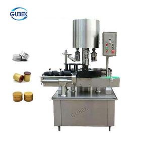 GUBEK yüksek hızlı 4 kafa Metal kapak şişe otomatik kapaklama makinesi - Product Image 2