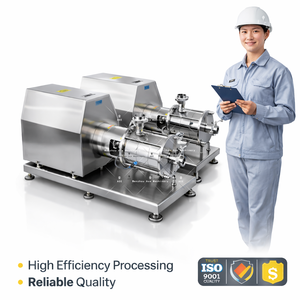 Food Grade Stainless Steel Dairy Homogenizer Pump Liquid Powder High Shear Mixer - Product Image 5