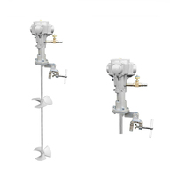 Mélangeur spécial de baril IBC à trois cylindres Application industrielle Petite machine d'agitateur de mélange de tambour liquide chimique