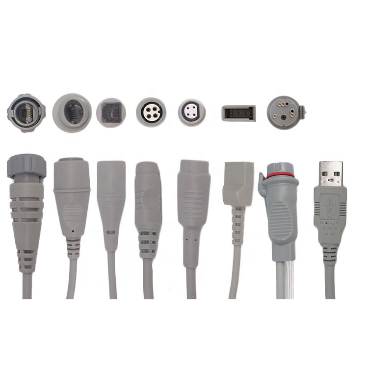 Invasive Blood Pressure IBP Adapter Mindray 6pin to 4pin