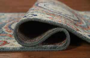 Handmade Oushak Indian 8ft Runner Rug New Oriental Hallway Carpet for Living Room Prayer Camping Travel Picnic 3x8 Customizable - Product Image 5