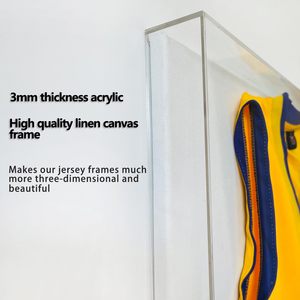 <span class=keywords><strong>Acrylic</strong></span> thể thao lưu trữ hộp Jersey bóng đá hiển thị khung <span class=keywords><strong>Acrylic</strong></span> cửa Hockey bóng đá bóng rổ Áo sơ mi Jersey khung - Product Image 4