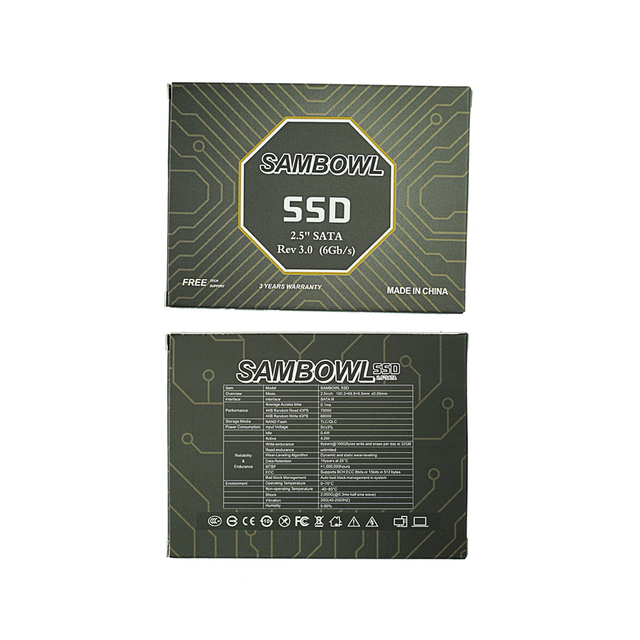 Wholesale High Quality SSD Hard Drive 2.5" 120GB 128GB 240GB 256GB 360GB 480GB 512GB 1TB 2TB SATA3 SSD