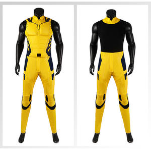 스카이림 영화에서 영감을 받은 울버린 코스프레 의상 성인 남성용 할로윈 의상 상의 세트 - Product Image 2