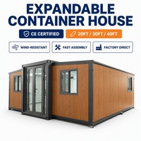 Maison conteneur extensible robuste et durable de haute qualité, fabricant vérifié CE ISO9001, maison modulaire préfabriquée, usine OEM ODM