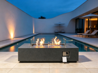 Brasero d'extérieur, foyer de jardin, brasero de cour, panier à feu pour patio, terrasse, pelouse, camping