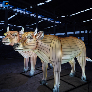 SGL055 Lanterne à thème Offre Spéciale Décoration de festival Lanterne animalière grandeur nature à vendre - Product Image 6