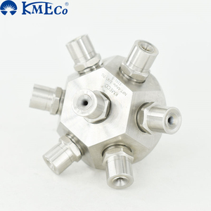 <span class=keywords><strong>KEMCO</strong></span> 7 Köpfe Grad 7G Tan krein igung Mehrkopf-Innengewinde-Sprüh düse - Product Image 4