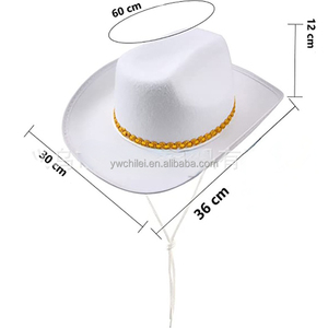 Paquete <span class=keywords><strong>de</strong></span> 4 pizca <span class=keywords><strong>frente</strong></span> novedad <span class=keywords><strong>vaquero</strong></span> occidental vaquera <span class=keywords><strong>sombrero</strong></span> - Product Image 2