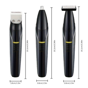 <strong>Men</strong> Beard Razor Trimmer Shaving <strong>Machine</strong> Close <strong>Cut</strong> Fast Charging <strong>One</strong> Blade Foil Shaver and Groomer Rechargeable Electric Shaver - Product Image 4
