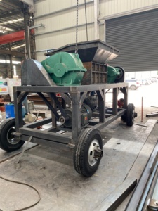 Petite machine de broyage de pneus, machine de recyclage de pneus en caoutchouc, prix - Product Image 3