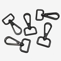 Boucles de chaîne pour chien en métal de 25 mm, fermoirs en alliage pour sacs à main et bagages