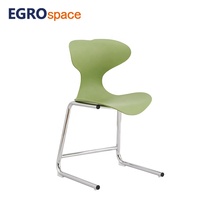 Chaise de bureau en plastique EGROspace pour salle de réunion, conférence, visiteur, formation