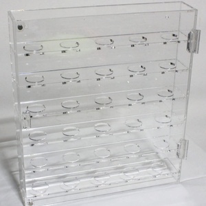 Wholesale Custom Clear Transparent Acrylic Cabinet Wall Rack Holder Golf Ball <b>Display</b> <b>Cases</b> Customizable Size Shape Yageli - Product Image 3