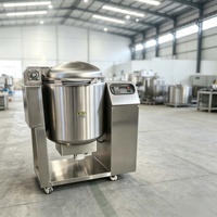 Elektrische olie-kookmixer, thermische olieverwarmingskookketel, industriële voedselmengkoker, elektrische olie-kookmixer
