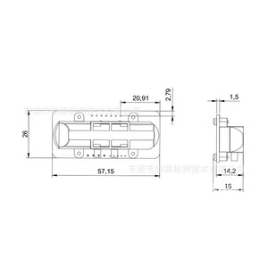 Module de capteur infrarouge de CO2 Irm300s, sortie de simulation 3.3V pour détecteur - Product Image 2