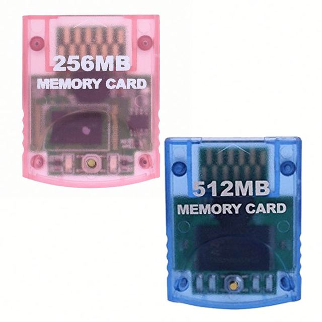 8MB 16MB 32MB 64MB 128MB 256M 512M Memory Storage Card Saver for Nintendo for GameCube for Wii for NGC Memory Storage Card Game