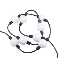 OEM ODM Adressable DC24v 35mm 50mm Étanche 3D Degrés Émettant De La Lumière Led Pixel Ball UCS1903 DMX512 String Rgb Led Ball Light