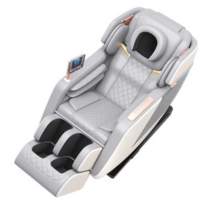 Home Use Fully Automatic Smart Massage Chair Sl Rail Luxury Space Capsule Style Electric Massage Sofa With Phone Holder - Product Image 1