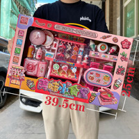 Juego de Cocina de Juguete de Plástico Mini para Niños, para Juego de Imitación, Regalos Educativos para Niños y Niñas