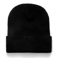 Vente en gros de nouveaux bonnets tricotés pour adulte avec logo de dessin animé mignon brodés personnalisés