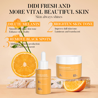 Échantillons gratuits vente en gros de niacinamide acide vitamine C sérum blanchissant anti-âge complément facial liquide pour les soins de la peau
