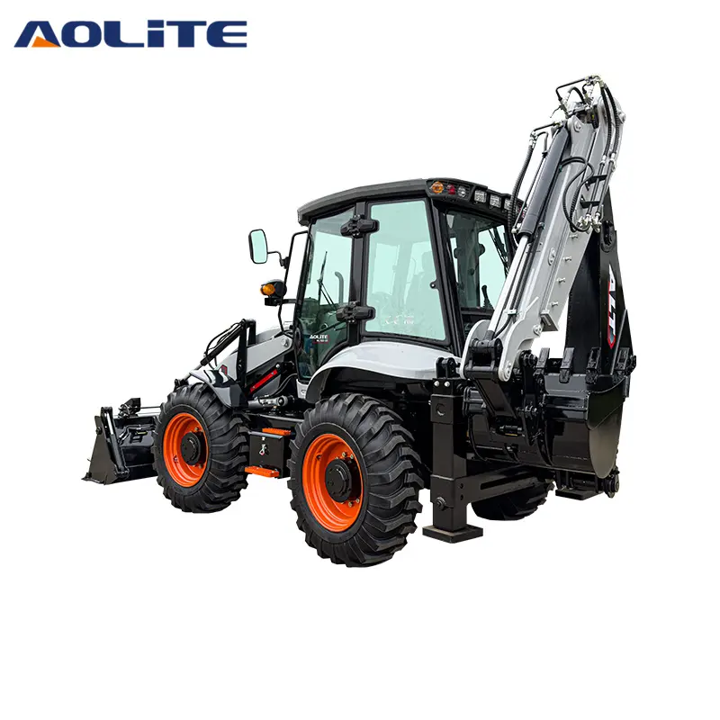 AOLITE BL105-25 cinese piccola costruzione 2500kg terne 4 ruote motrici a trazione anteriore terne vendita calda