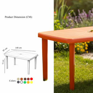 Minimalist Dining Plastic Table Traditional Style Custom Color Available Factory Direct Price Wholesale Kitchen <b>Desk</b> for Home - Product Image 2