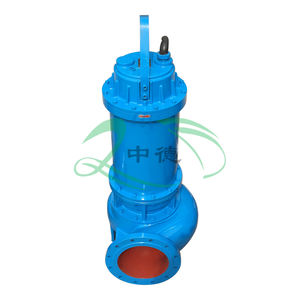 مضخة مياه غاطسة من الفولاذ المقاوم للصدأ 12 بوصة مع قاطع تدفق كبير لمعالجة المياه النظيفة ومياه الصرف الصحي - Product Image 3