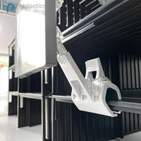 Porte-étiquettes et porte-étiquettes électroniques (ESL) en PVC transparent personnalisés Hiplastics, installation facile, taille personnalisée pratique pour les supermarchés