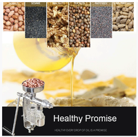 Nouvelle Mini Presse à Huile Manuelle 2026 pour Usage Domestique – Idéale pour Arachides, Soja, Olive, Sésame – Presse à Chaud