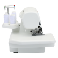 Machine à coudre surjeteuse mini domestique JUKKY JK703, alimentation manuelle, avec moteur, idéale pour la couture de vêtements à domicile – Meilleure vente