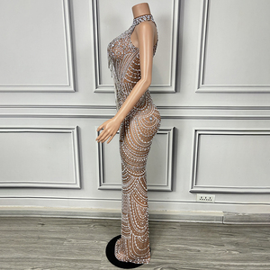 Novance Y4269 Prodotti Dropshipping 2024 Ultimi Abiti da Sera da Donna <span class=keywords><strong>per</strong></span> Club e Feste <span class=keywords><strong>Abbigliamento</strong></span> di Lusso da Donna con Strass - Product Image 5