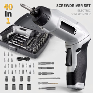 multifunctional for home use, for disassembling and tightening screws, portable rechargeable <b>screwdriver</b> for home use - Product Image 2