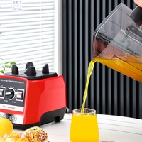Mixeur Commercial Haute Puissance Multifonctionnel : Extracteur de Jus, Préparateur de Smoothies, Broyeur à Glace Robuste